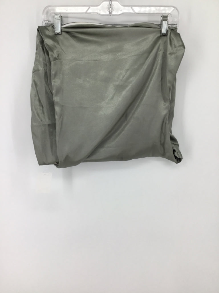 Silky Gray Maternity Pillow Cover