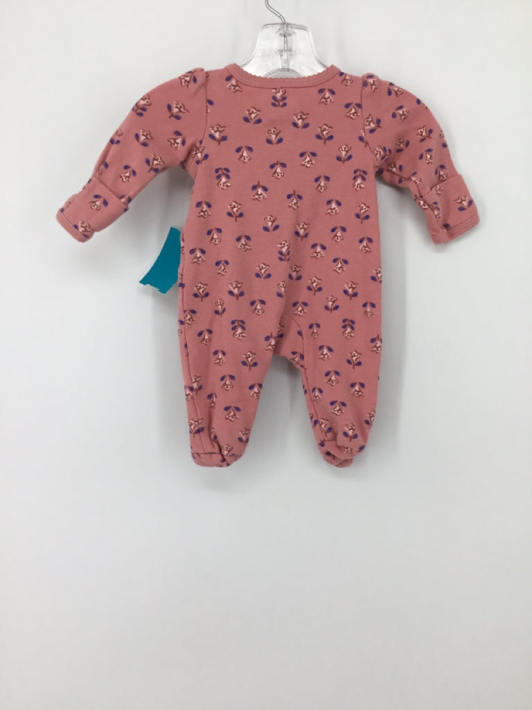 Carter's Child Size Preemie Pink Sleepers