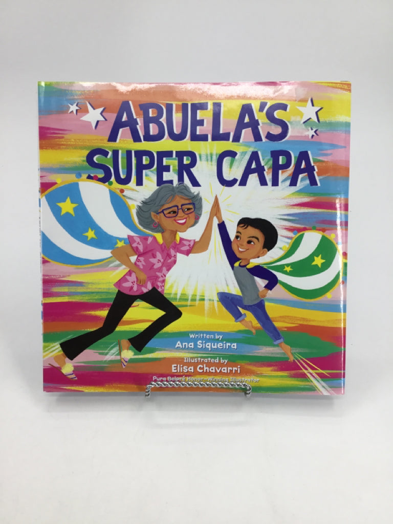 Abuela's Super Capa Hardback Book