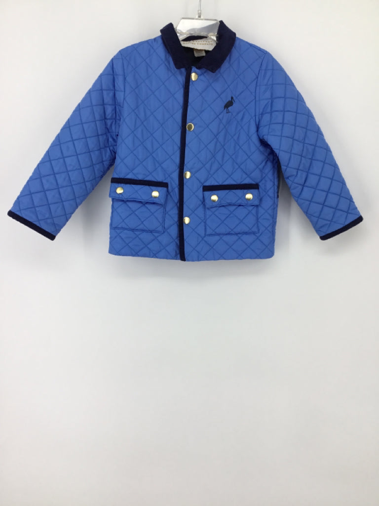 The Beaufort Bonnet Co Child Size 3 Blue Solid Outerwear - boys