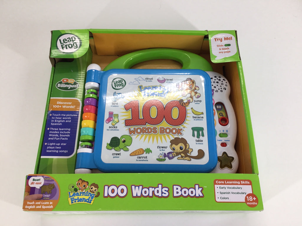 Leap Frog Learning Friends 100 Words Book