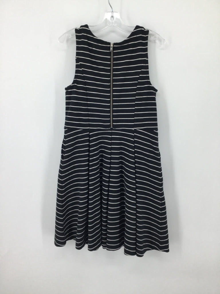 1901 Child Size 10 Black Dress - girls