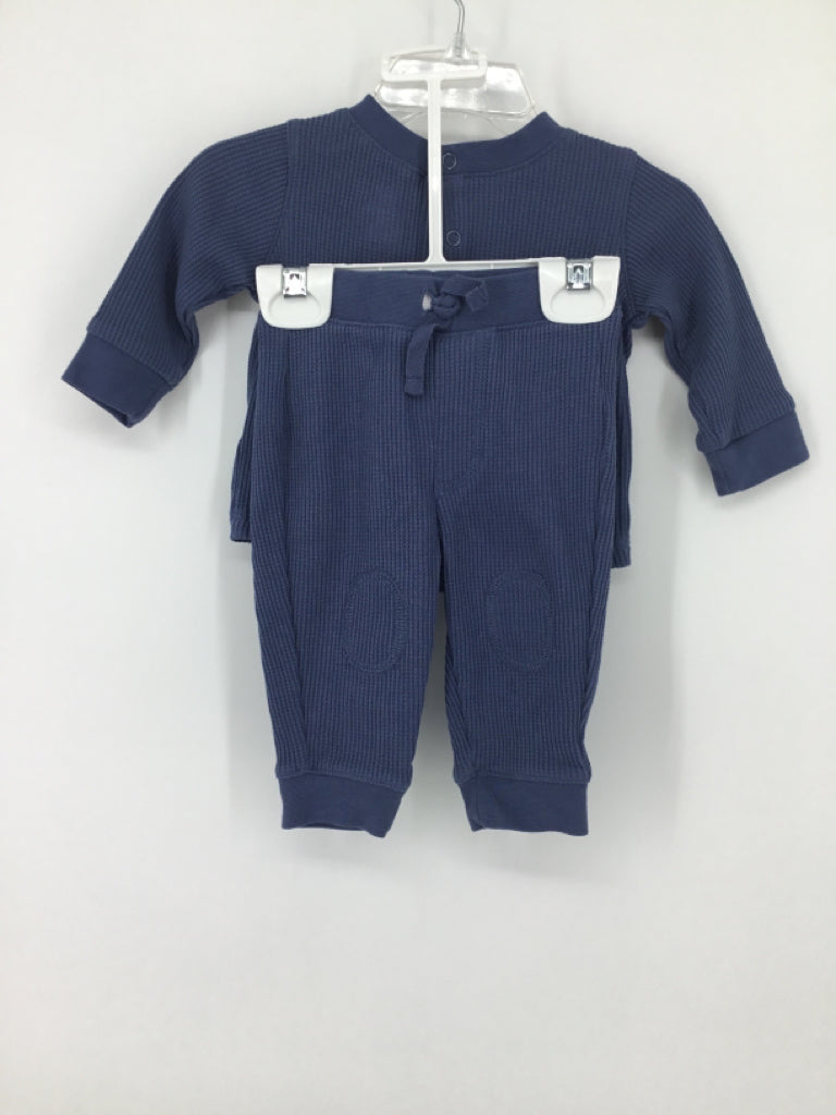 Koala Baby Child Size 3 Months Blue Embroidered Outfit - boys