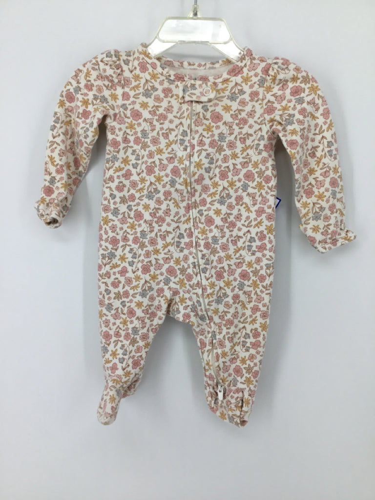 Carter's Child Size 3 Months Pink Sleepers