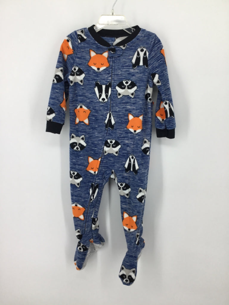 Simple Joys made by Carters Child Size 24 Months Navy Sleepers