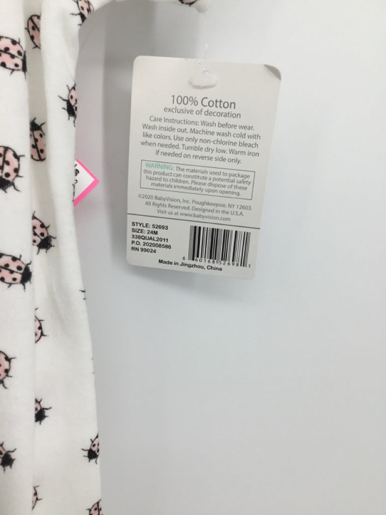 HB Child Size 24 Months White Outfit - girls