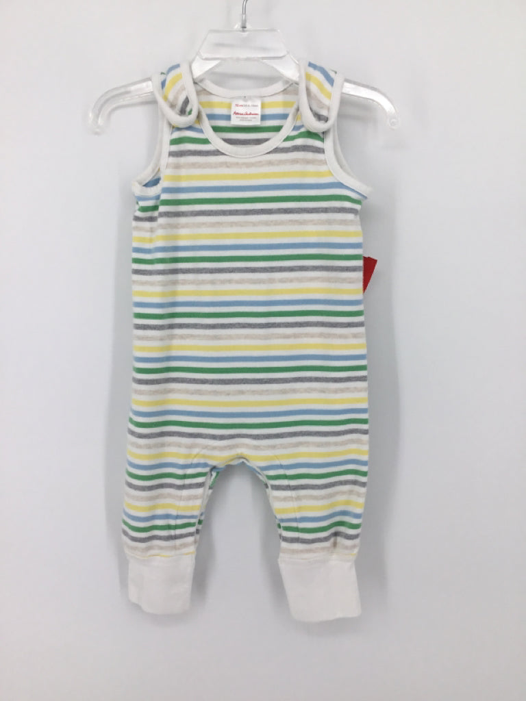 Hanna Andersson Child Size 6-12 Months Multi-Color Stripe Outfit - boys
