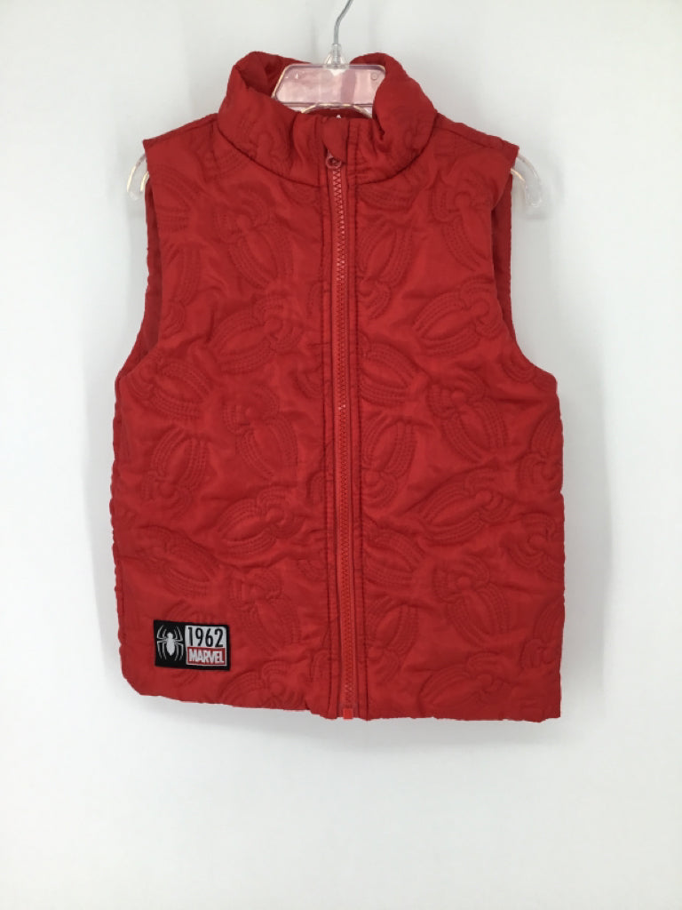Marvel Child Size 5 Red Solid Outerwear - boys