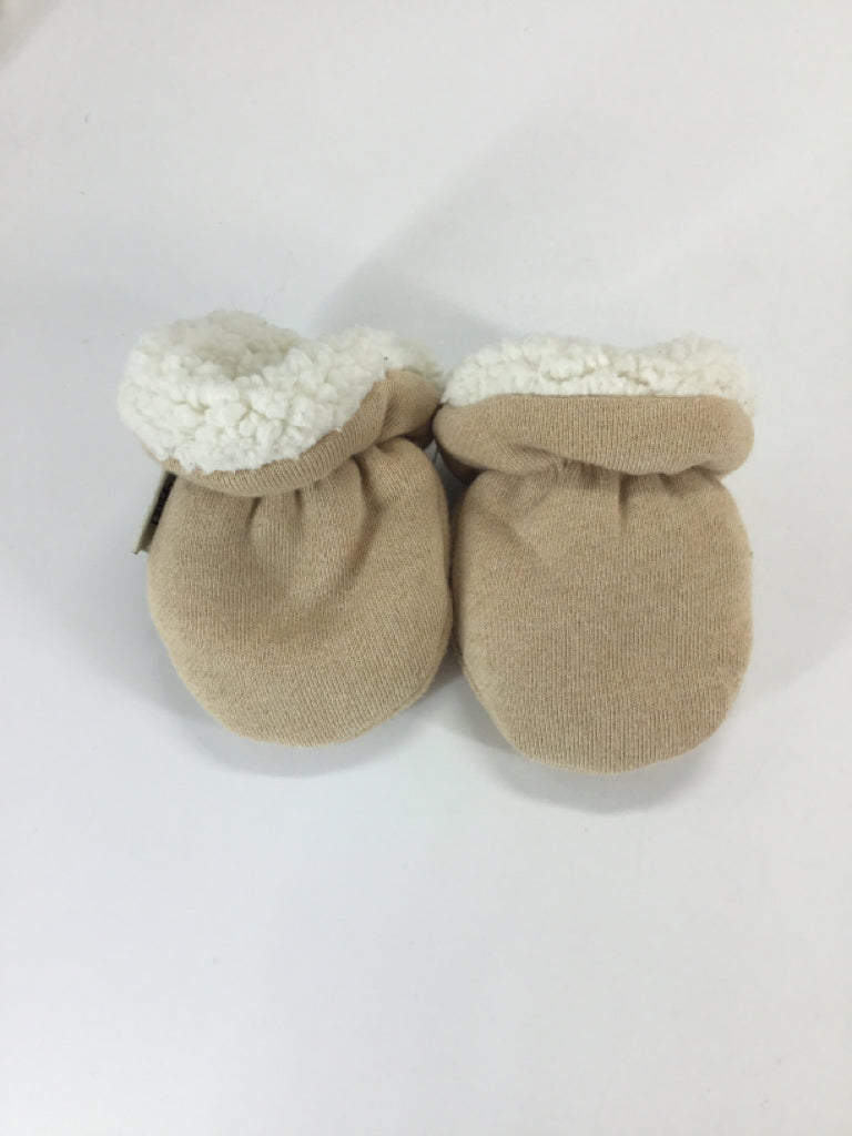 Baby Child Size Infant Tan Solid Hats - boys