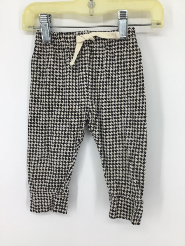 Baby Gap Child Size 6-12 Months Black Houndstooth Pants - boys