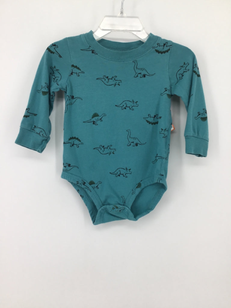 Carter's Child Size 12 Months Teal Onesie