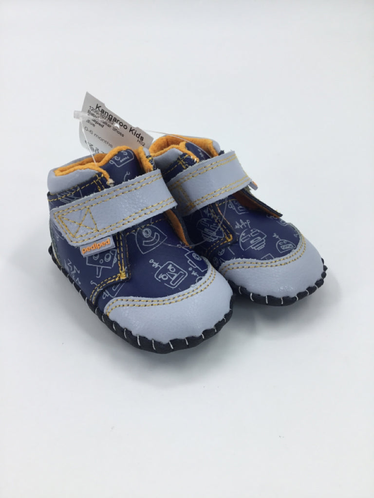 Pediped Child Size 2 Toddler Blue Baby/Walker Shoes