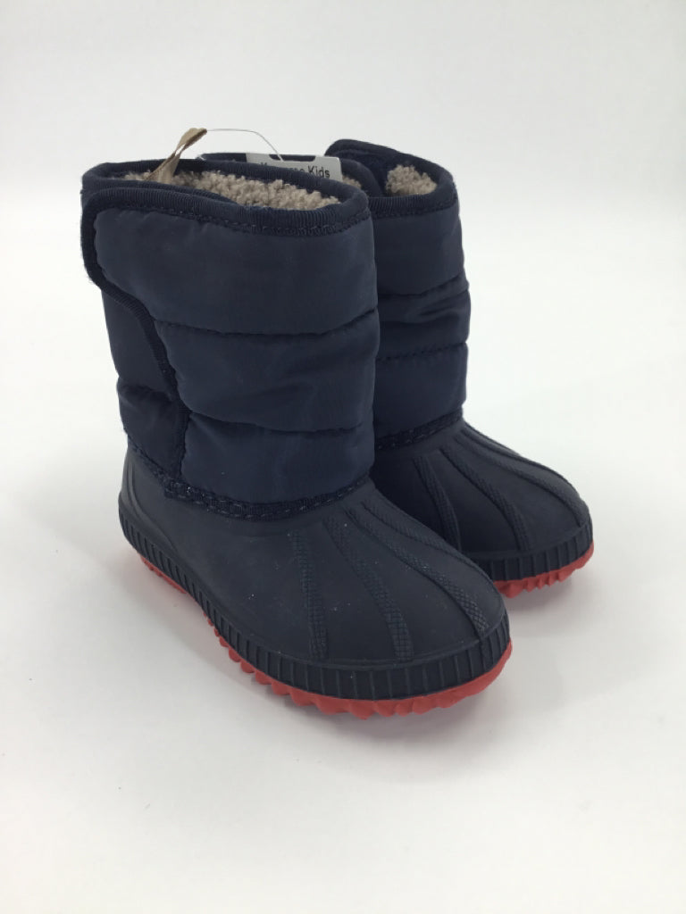 Old Navy Child Size 7 Toddler Navy Rain/Snow Boots