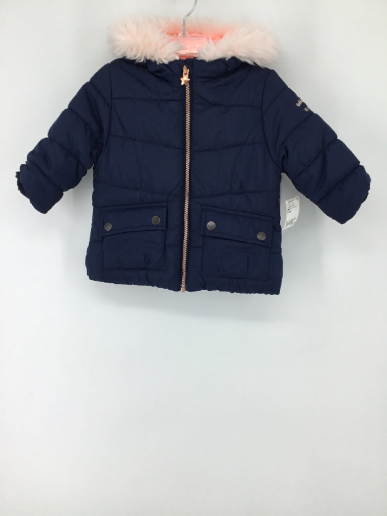 OshKosh B'gosh Child Size 12 Months Blue Solid Outerwear - boys