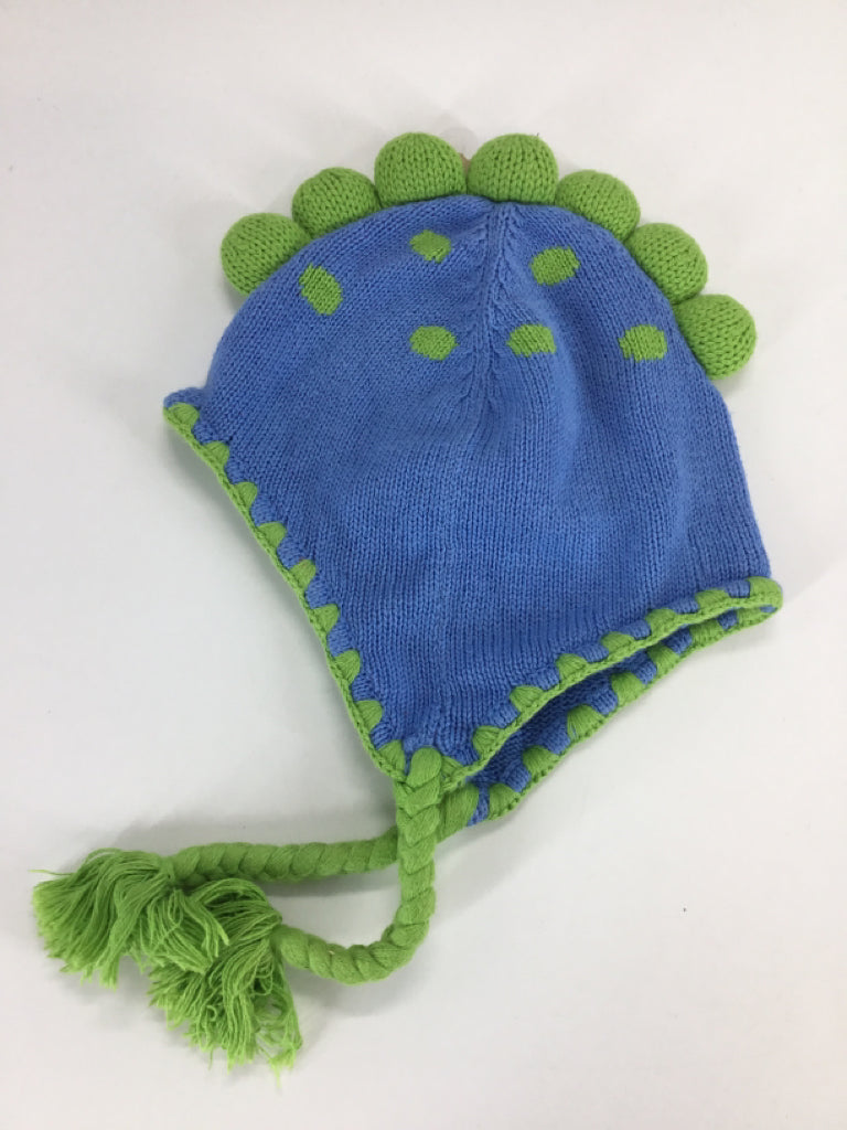 Zubels Child Size 6-12 Months Blue Dinosaur Hats - boys