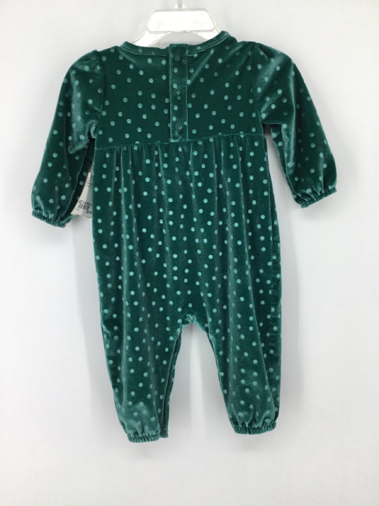 Cat & Jack Child Size 3-6 Months Green Outfit - girls