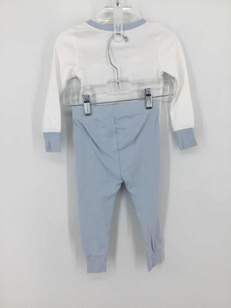 Old Navy Child Size 18-24 Months Blue screen printed Pajamas - boys