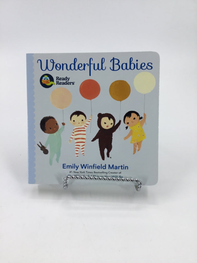 Ready Readers Wonderful Babies Board Book