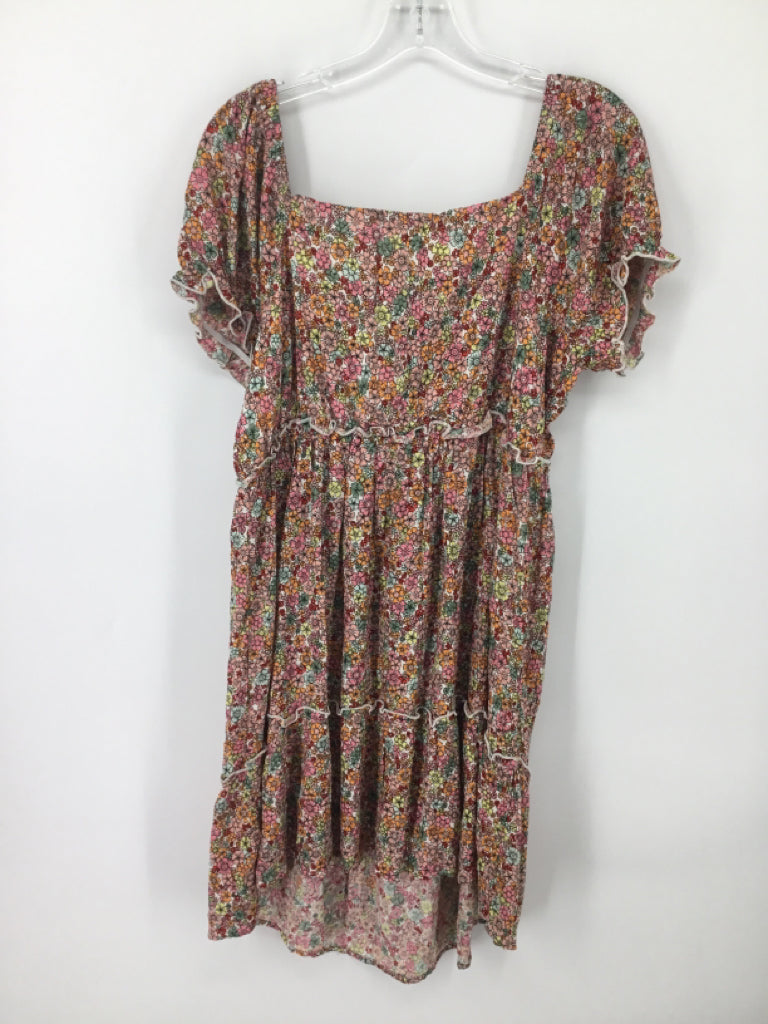 Hint of Blush Size L Cotton Blend Dress - Maternity