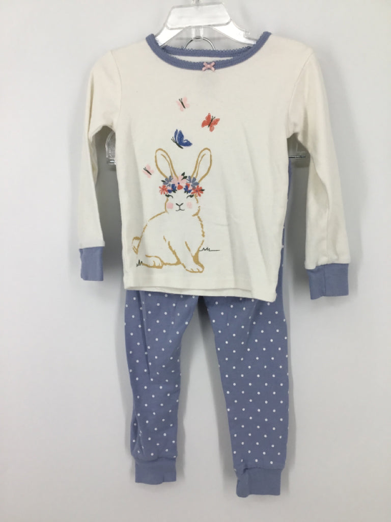 Carter's Child Size 3 Months Blue Easter Pajamas