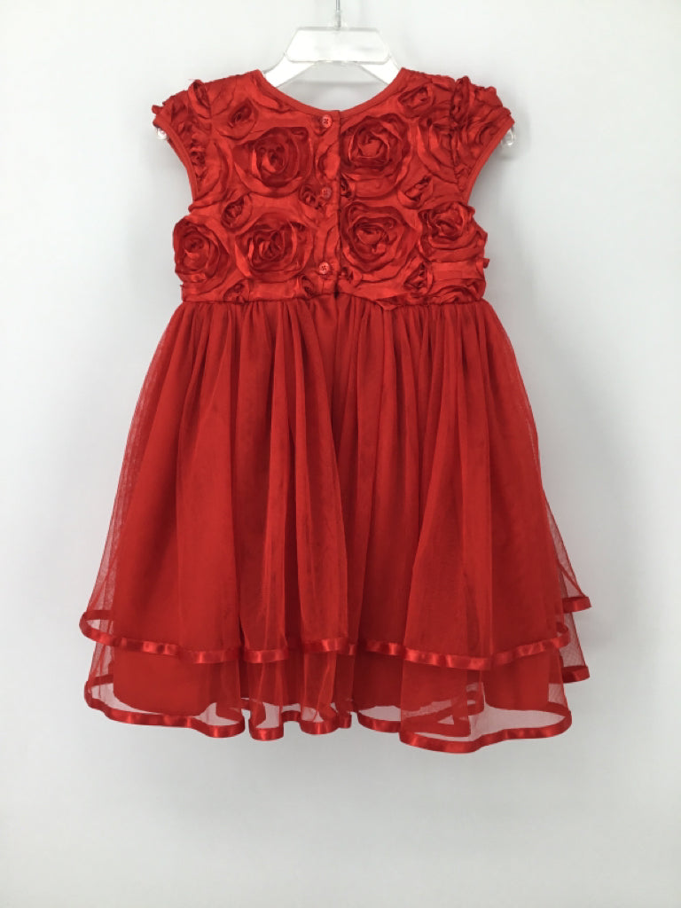 Pippa & Julie Child Size 2 Red Dress - girls