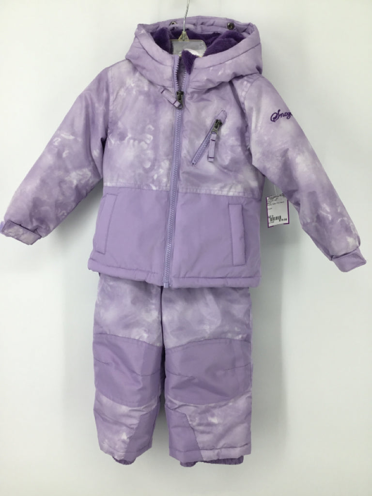 Snozu Child Size 2 Purple Outerwear - girls