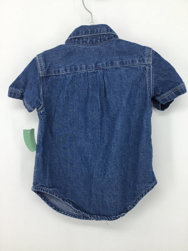Gap Denim Child Size 2 Blue Shirt - girls