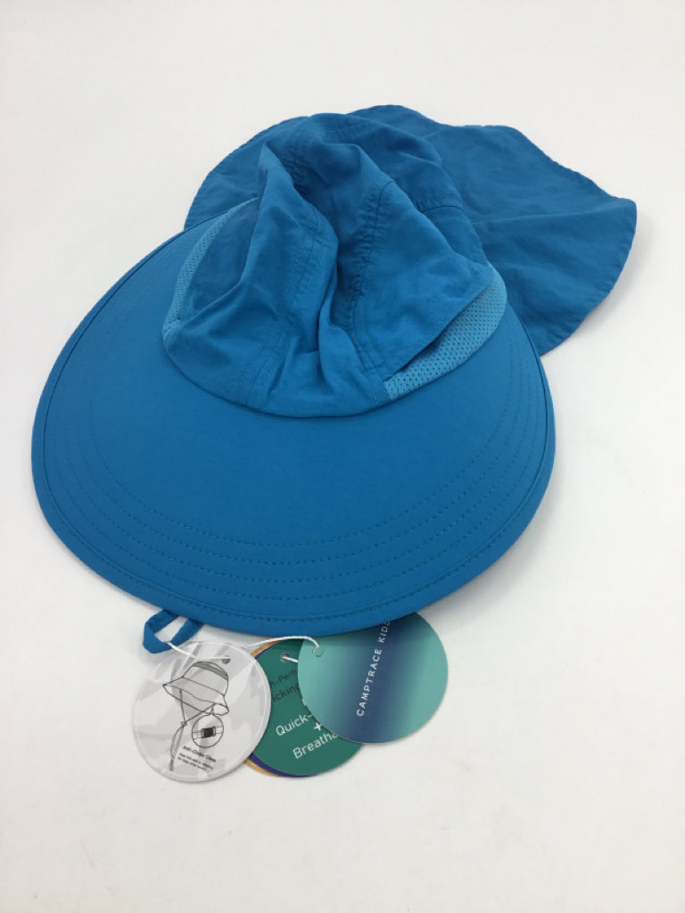 Camp Trace Kids Child Size L Blue Solid Hats - boys