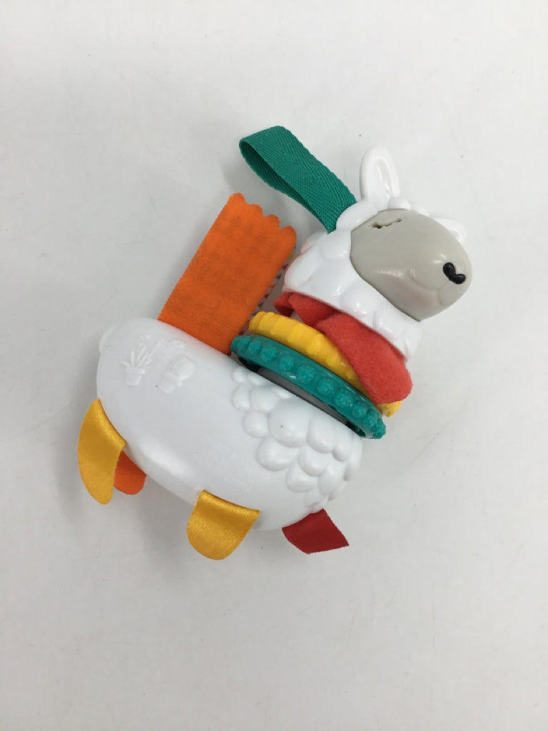 Fisher-Price Click Clack Llama, Baby Take-Along Activity Toy