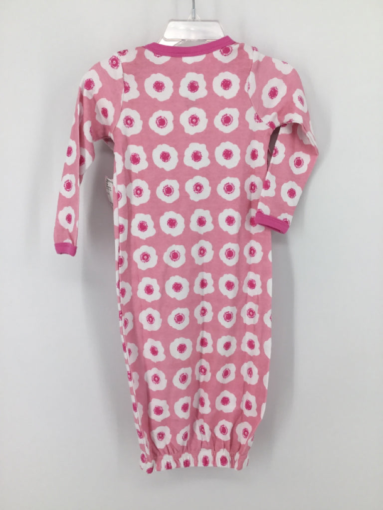 The Peanut Shell Child Size 6-9 Months Pink Sleepers