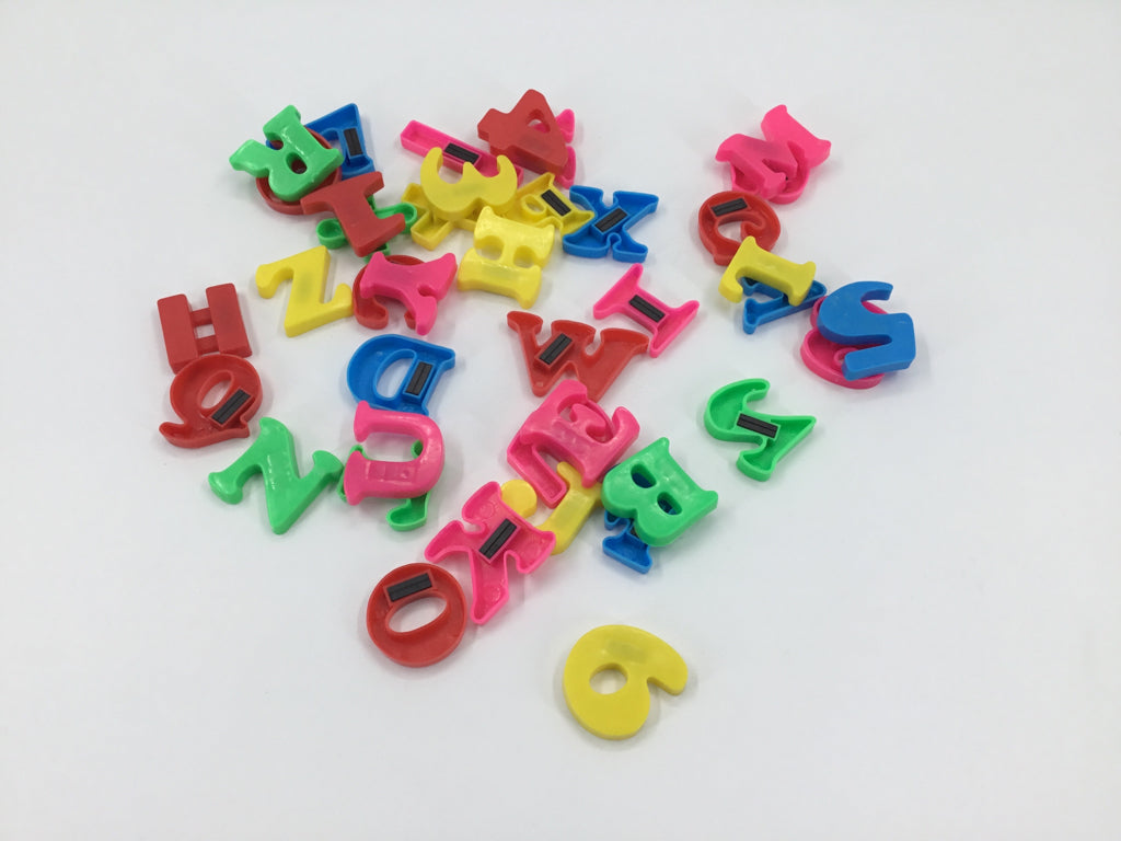 Magnetic Letters & Numbers