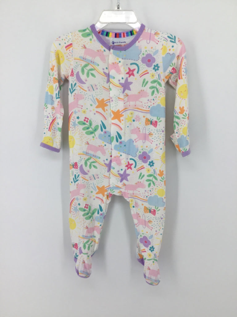Magnetic Me Child Size 3-6 Months Multi-Color Sleepers
