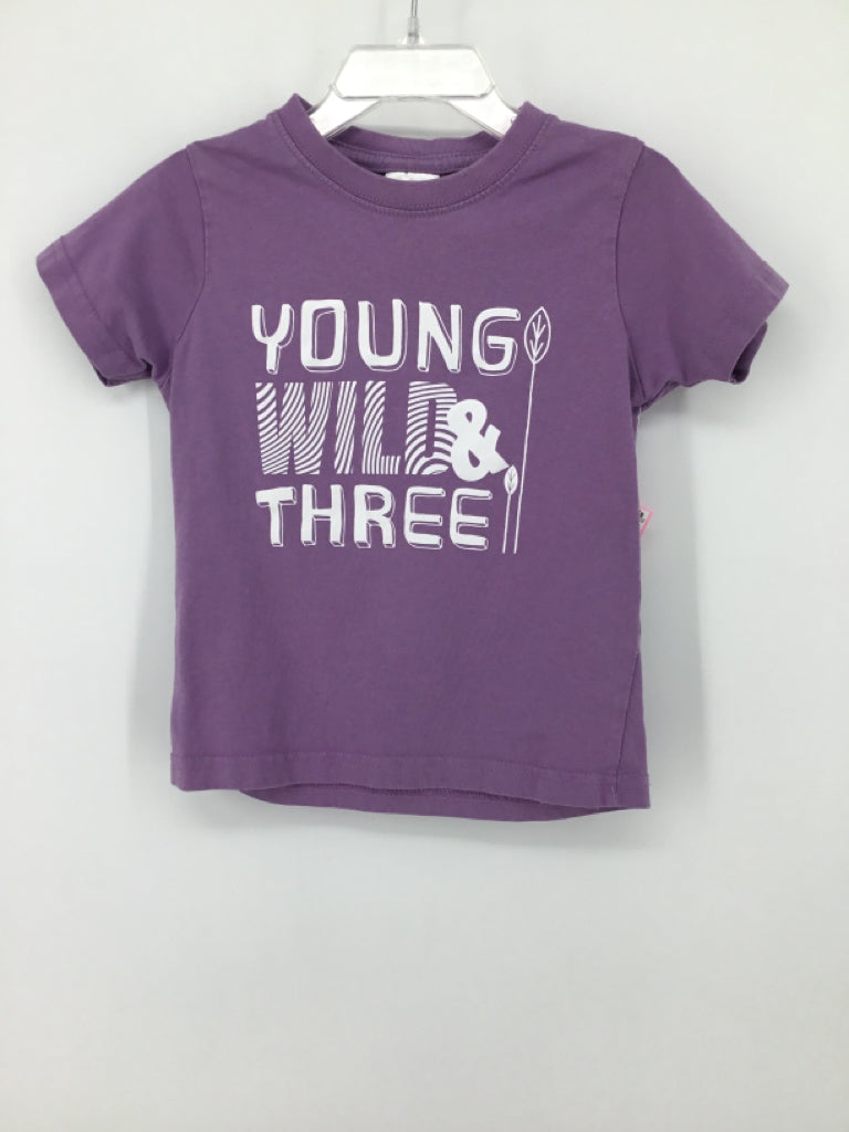 Unordinary Toddler Child Size 3 Purple T-shirt - girls