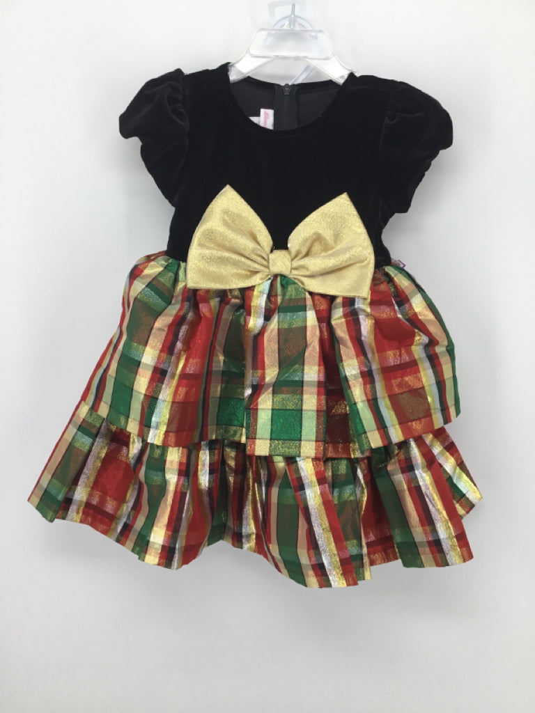 Bonnie Baby Child Size 24 Months Red Dress - girls