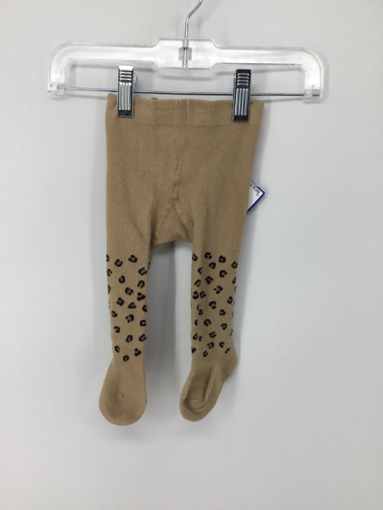Carter's Child Size 0-6 Months Tan Tights - girls