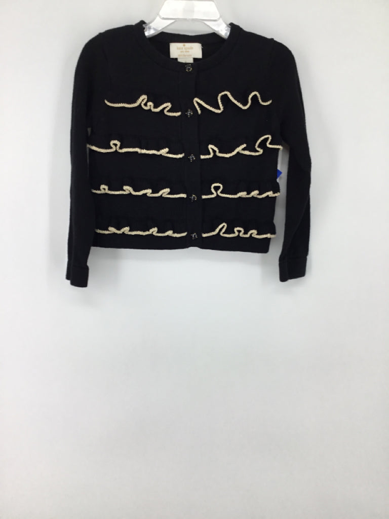 Kate Spade Child Size 3 Black Sweater - girls