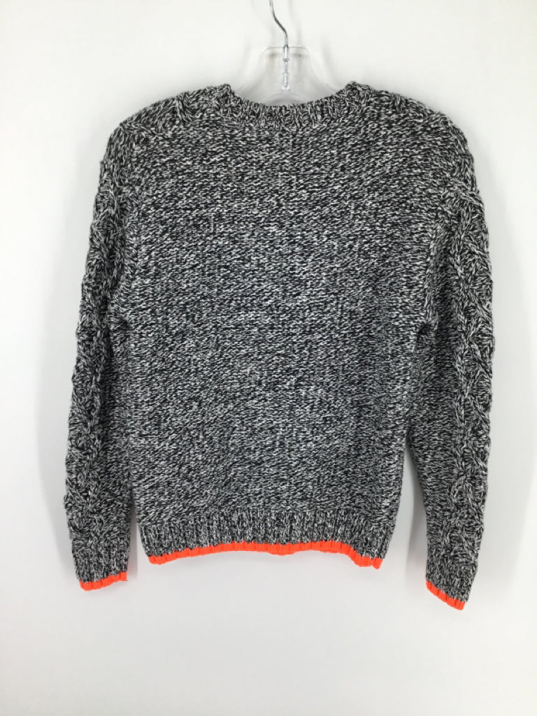 Crewcuts Child Size 8 Black Marbled Sweater - boys