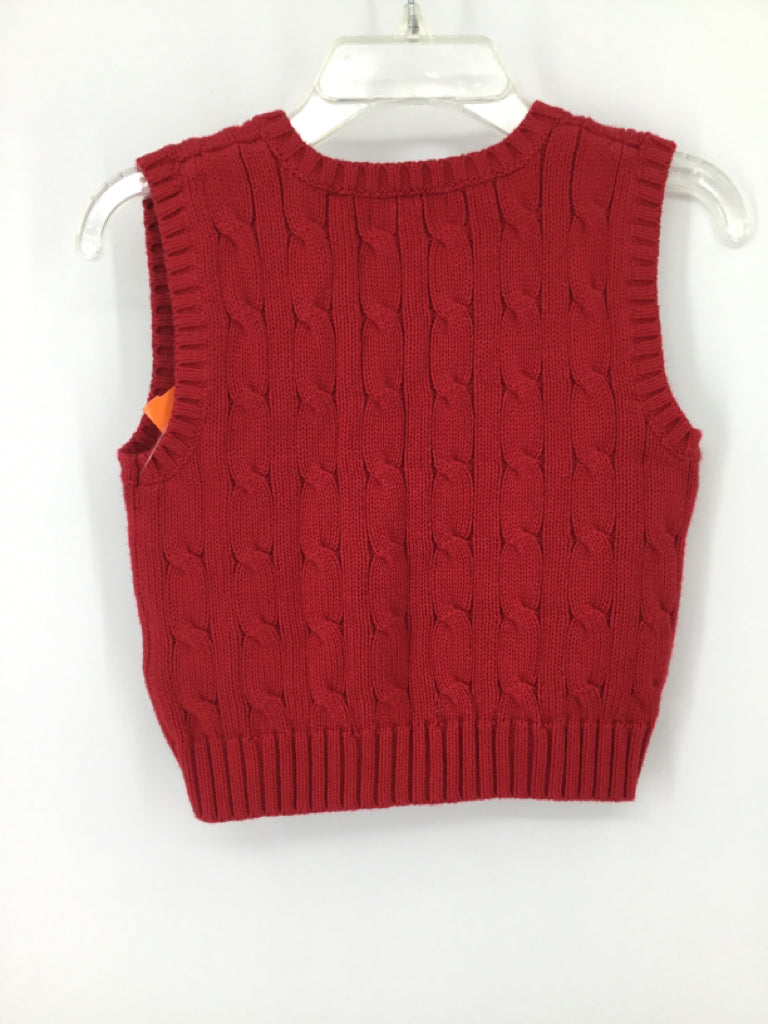 Ralph Lauren Child Size 12 Months Red Solid Vest - boys