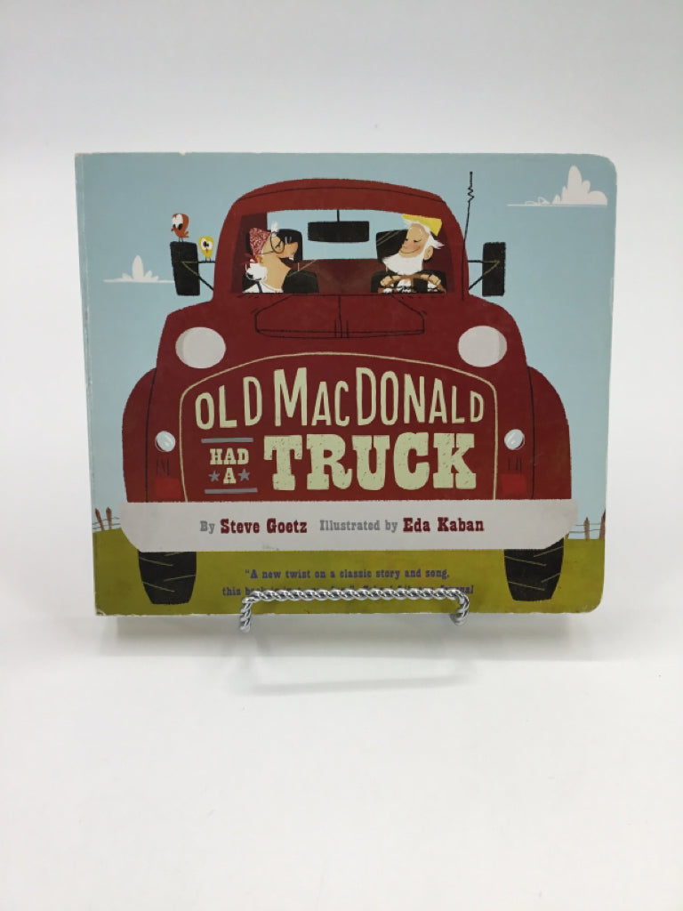 Old MacDonald Had A Truck Board Book