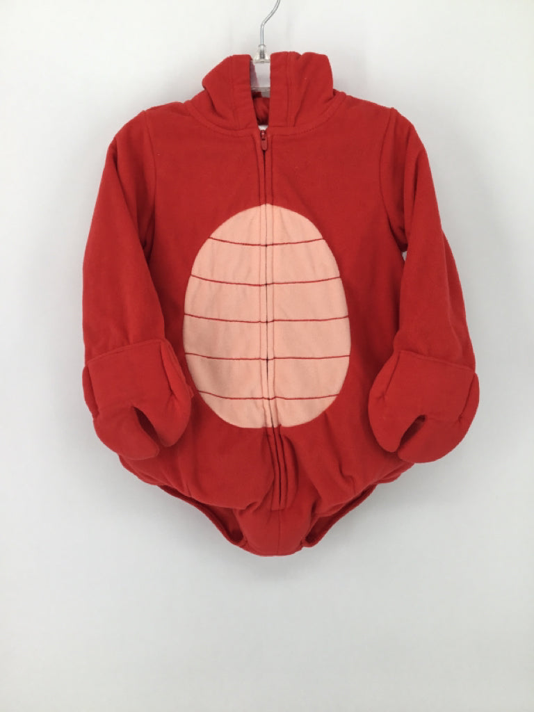 Carter's Child Size 24 Months Red Lobster Halloween Costume