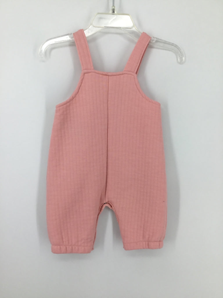 Disney Child Size 0-3 Months Pink Overalls - girls