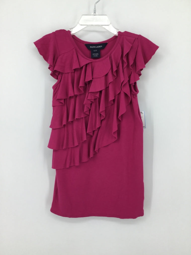 Ralph Lauren Child Size 3 Pink Dress - girls