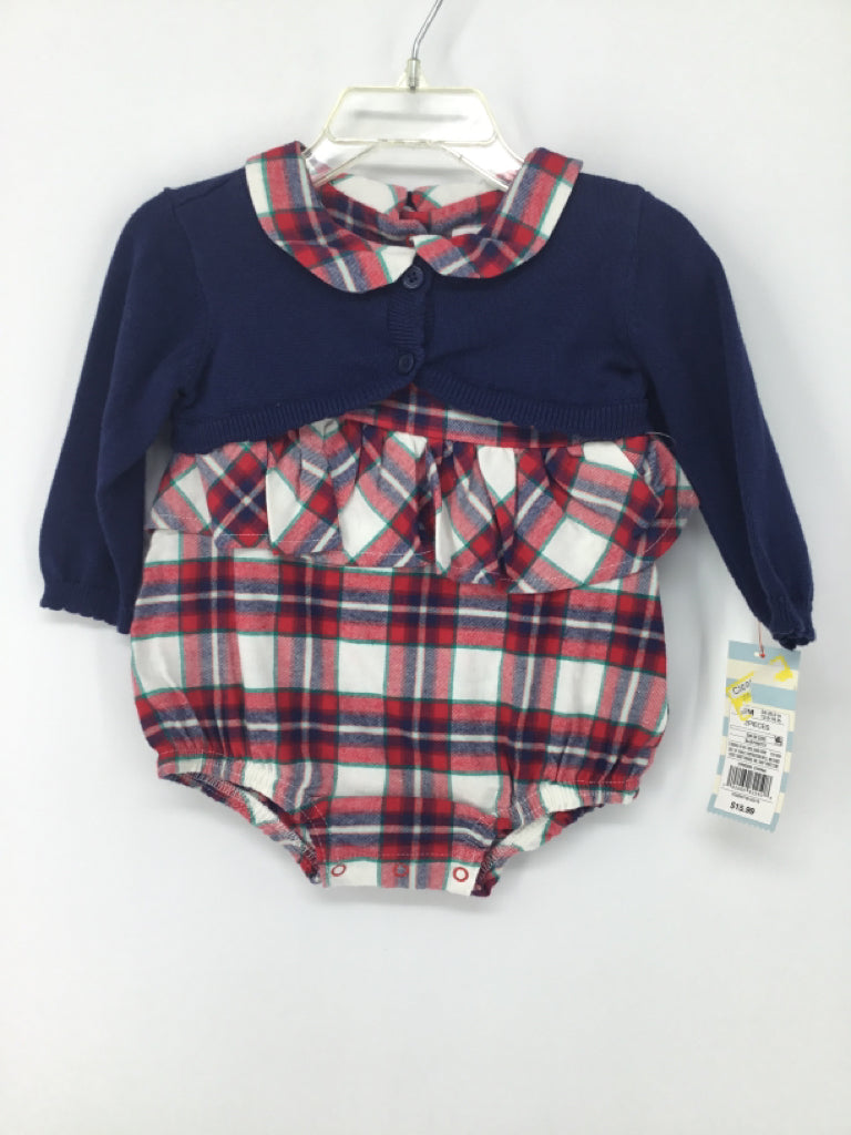 Cat & Jack Child Size 3-6 Months Red Outfit - girls
