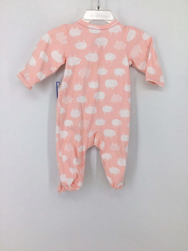Just One You Made by Carters Child Size 3 Months Pink Sleepers