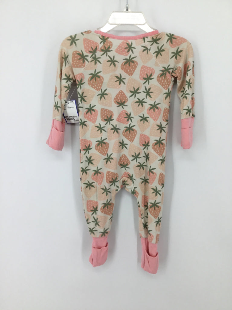 Caden Lane Child Size 0-3 Months Pink Pajamas - girls