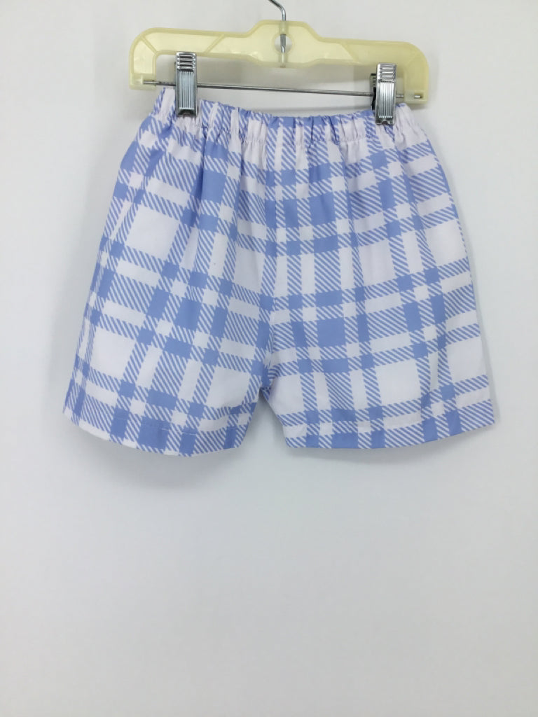 Eliza James Child Size 6 Blue Plaid Shorts - boys