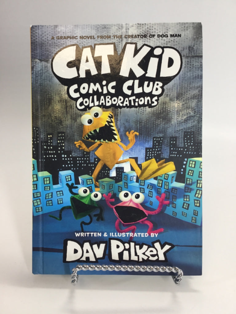 Scholastic Cat Kid Comic Club Collaberations Hardcover Book