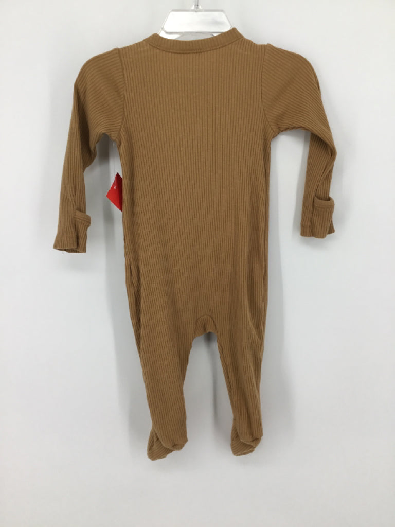 Old Navy Child Size 3-6 Months Tan Sleepers