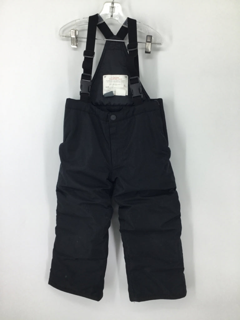 I Grow Child Size 5 Black Solid Outerwear - boys