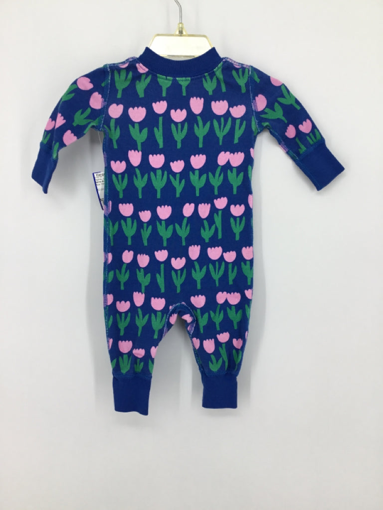 Hanna Andersson Child Size 0-3 Months Blue Pajamas - girls